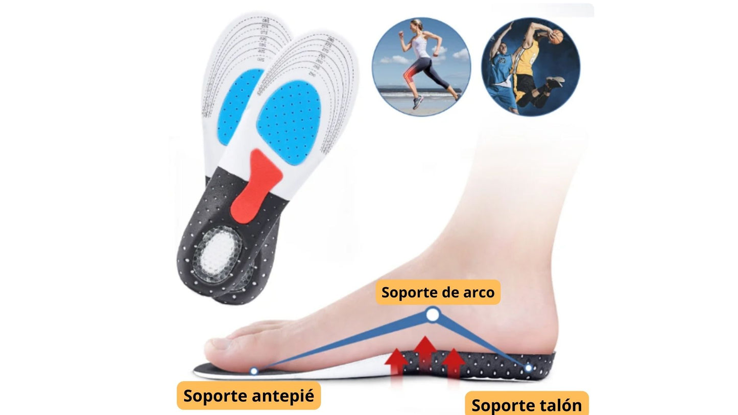 🦶PLANTILLA PIE 4D TALLA AJUSTABLE