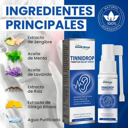 Tinnidrop - Limpieza profunda y alivio rápido para oídos tapados