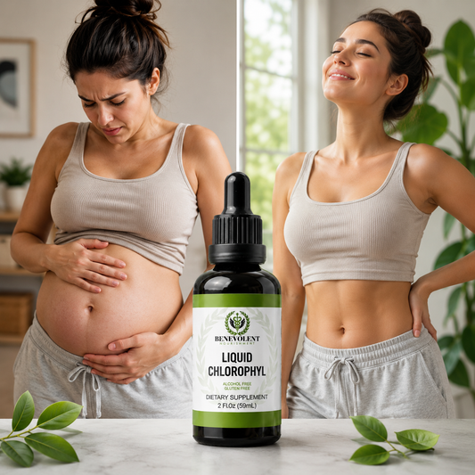 Clorofila Benevolent -  Ayuda a sentir tu abdomen más ligero cada día
