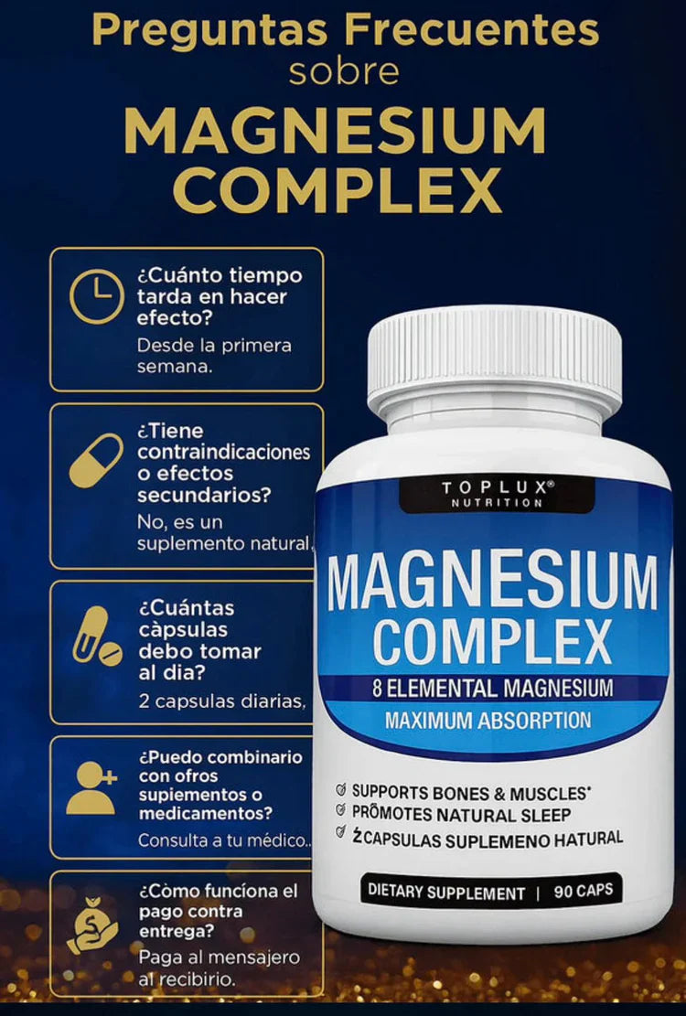 Magnesium Complex - 8 Magnesios en 1