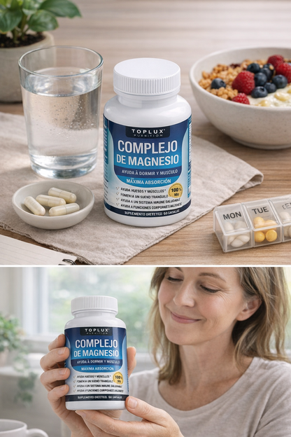 Magnesium Complex - 8 Magnesios en 1