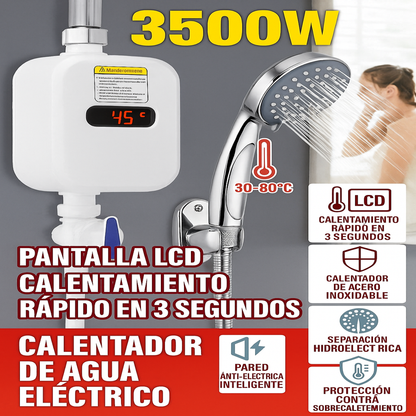 HydroLux™ – Calentador Instantáneo de Ducha.