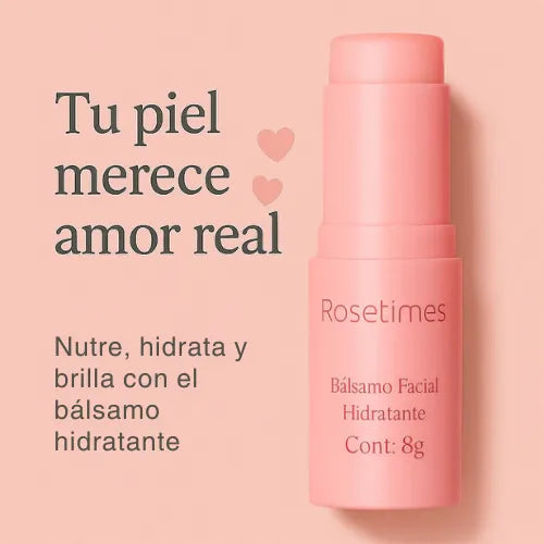 Bálsamo Facial Hidratante Antiarrugas -Piel más luminosa y visiblemente revitalizada